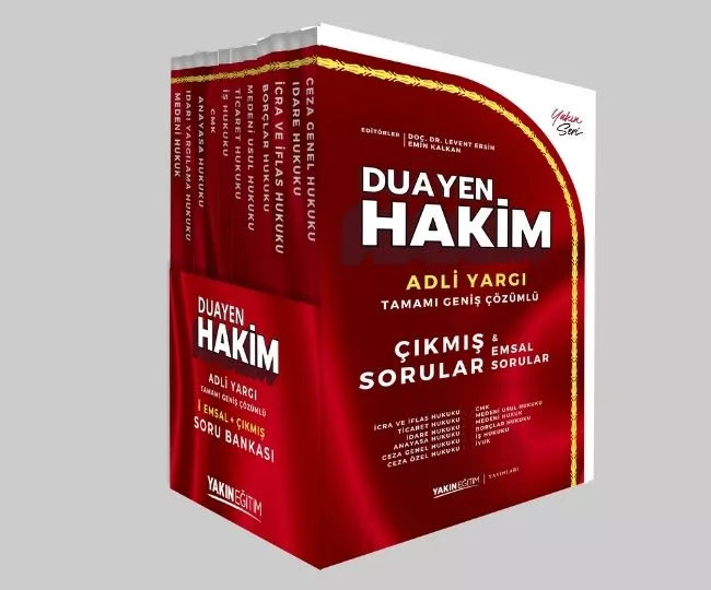 DUAYEN HAKİM ÇIKMIŞ & EMSAL ADLİ YARGI SORU BANKASI SETİ