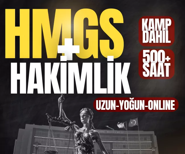 2025 HMGS + HAKİMLİK UZAKTAN EĞİTİM PAKETİ