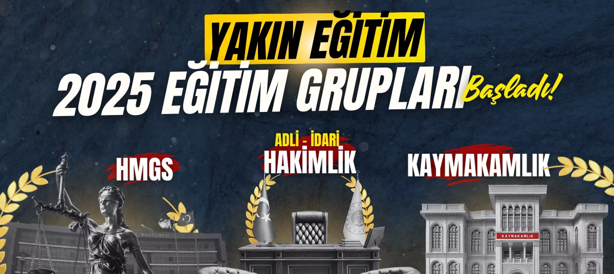 HAKİMLİK KURSU ÖNERİSİ