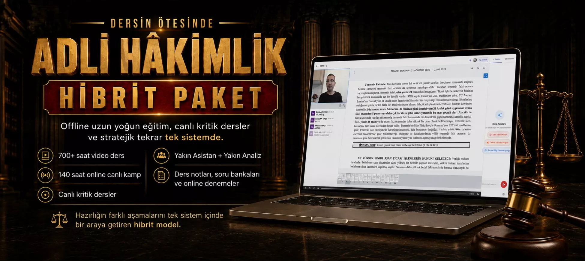 HAKİMLİK OFFLİNE KURS